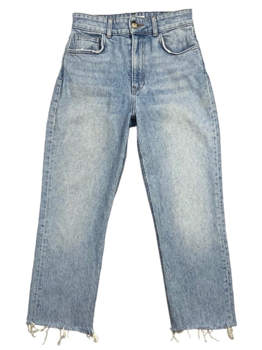 Reformation Emelia Crop Jeans 25 Straight Leg